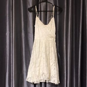 lace mini dress